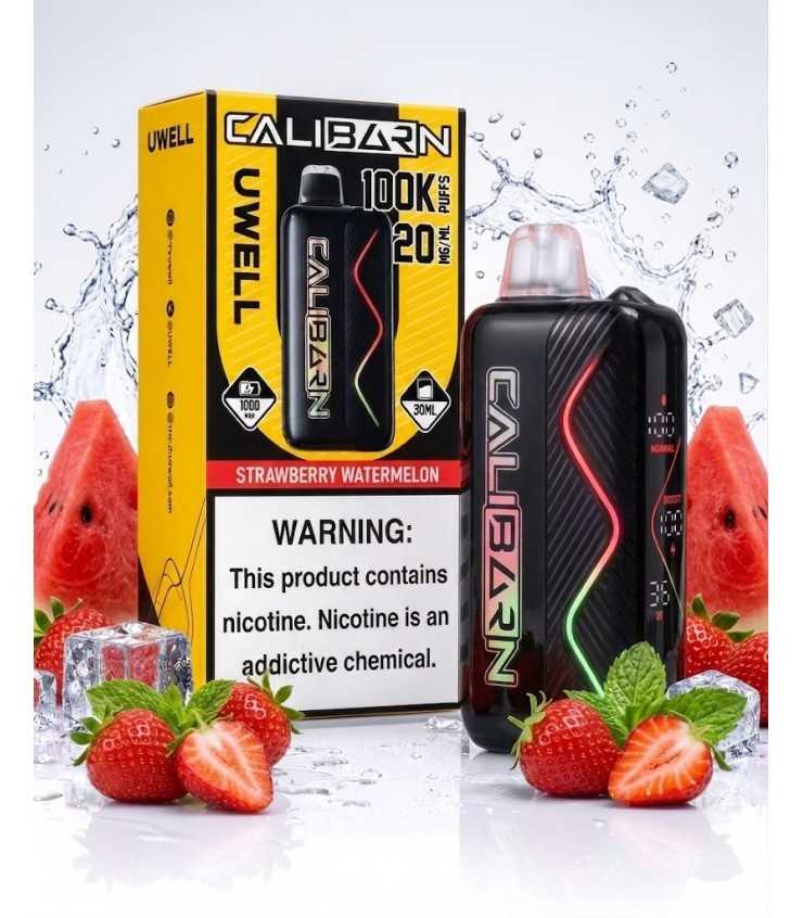UWELL CALIBURN PUFF Strawberry Watermelon